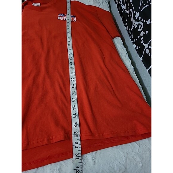 Ole Miss Rebels NCAA Tshirt Mens Size XL Red Short Sleeve "Don't Hate the Playa" - Picture 7 of 8